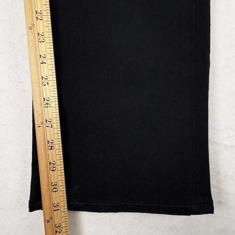 True Religion Ricky Jeans Mens 36x31 Black Relaxed Straight Stretch Denim Rinse